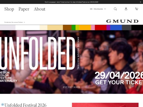 Preview for Gmund Paper