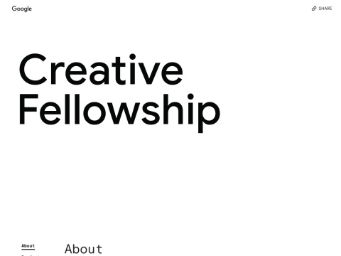 Preview for creativefellowship.google
